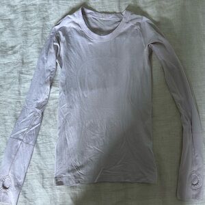 Lululemon pink long sleeve